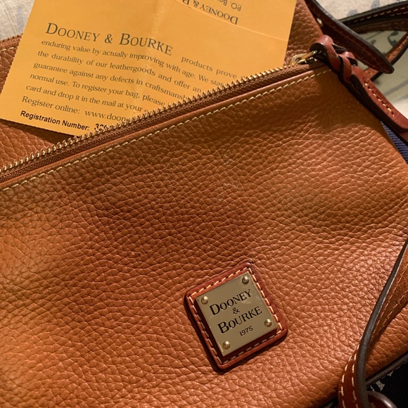 Dooney & Bourke Pebbled Leather Crossbody Purse - Picture 4 of 7